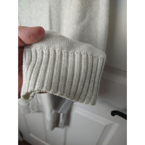 Trash Nouveau Men's XL Grey Patched Shoulder Elbow Cardigan Sweater - Picture 5 of 10